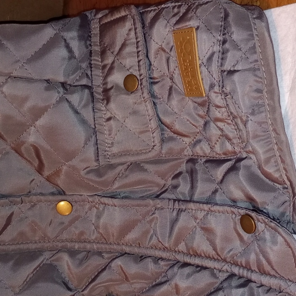 Winter quilted PET flannel vest